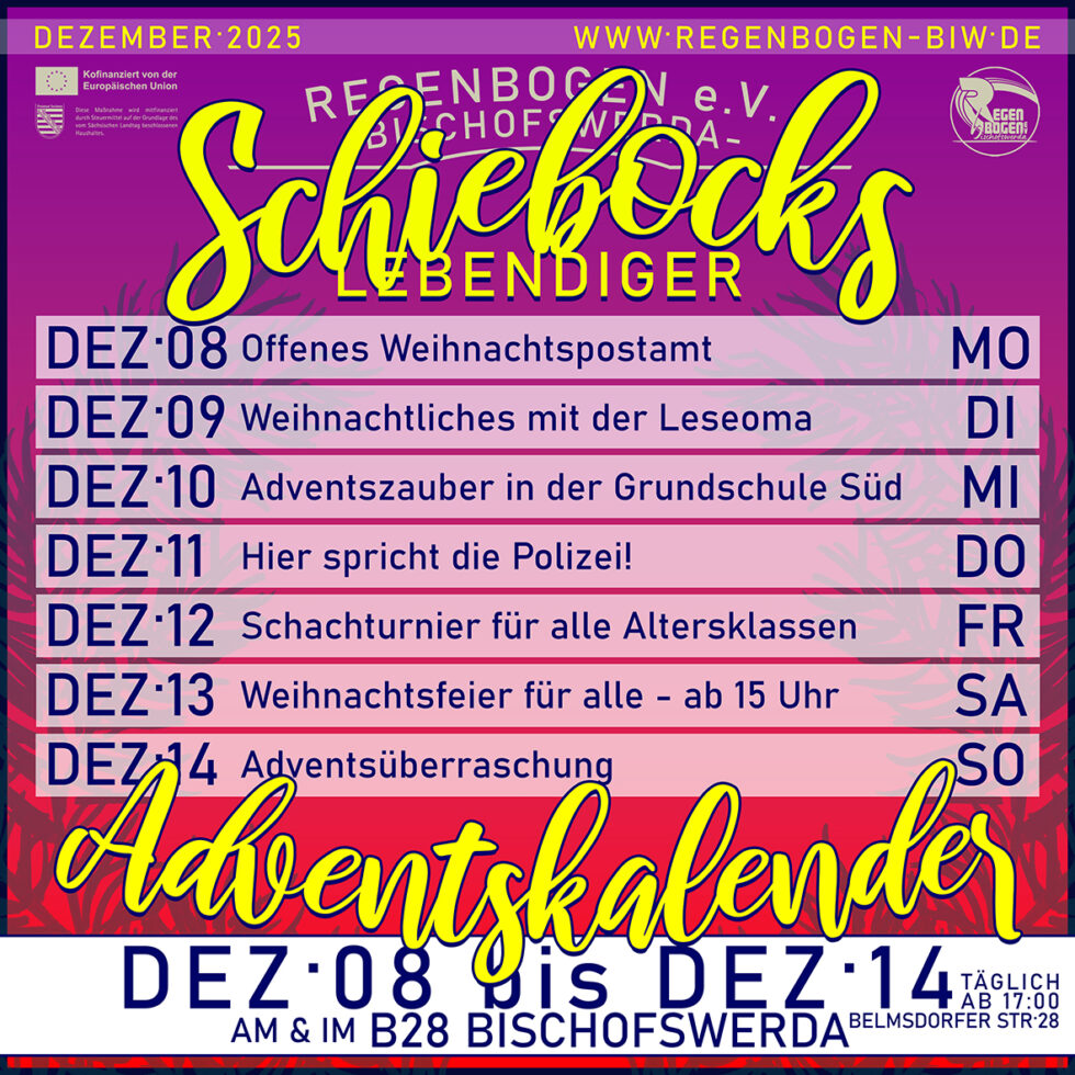 Lebendigen Adventskalender